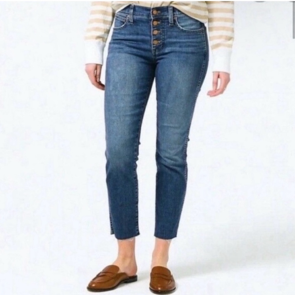 J. Crew Vintage Straight Eco Jean with Button Fly